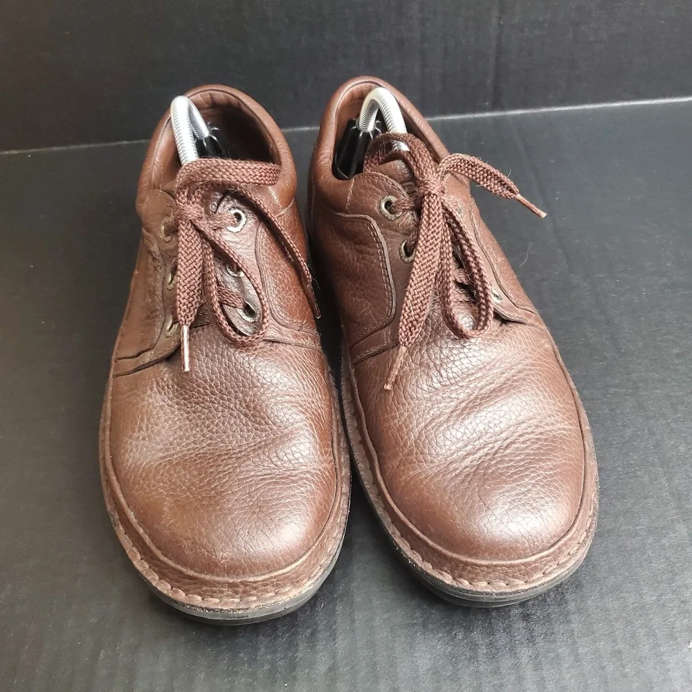 Propet Villager Men's‎ Oxford Shoe Orthotic Comfort Brown Leather 9.5 X Wide 3E